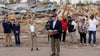 US-Präsident Joe Biden spricht nach der Begutachtung der Tornadoschäden in Rolling Fork, Mississippi.