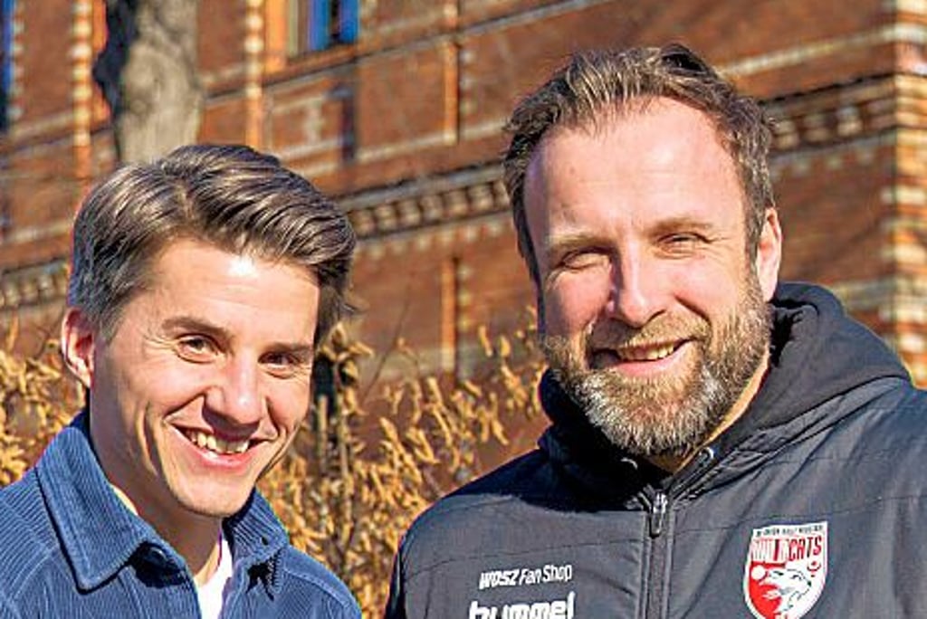Till Wiechers (l.) und Sportchef Jan-Henning Himborn