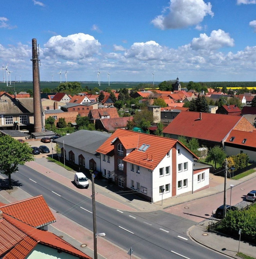 Der Verwaltungssitz der Einheitsgemeinde Stadt Arnstein in Quenstedt