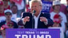 Ex-US-Präsident Donald Trump bei einer Wahlkampfveranstaltung in Texas.
