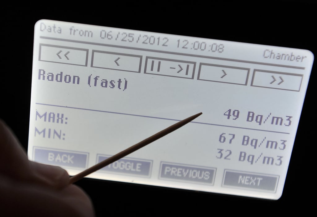 Gefahr für die Gesundheit: Das radioaktive Gas Radon wurde in erhöhter Konzentration in Wernigerode gemessen.