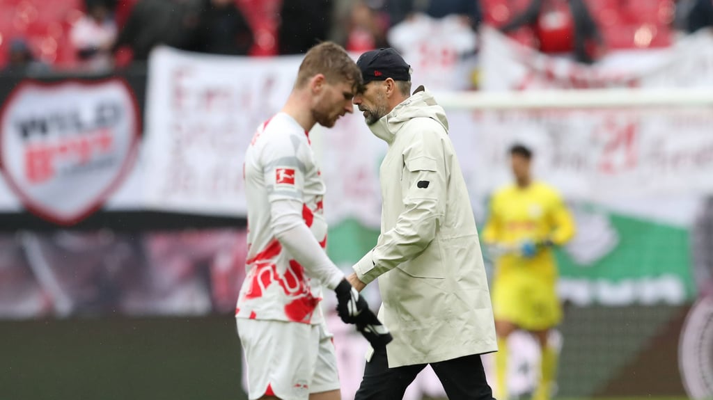 Kopfsache: Timo Werner und Marco Rose.