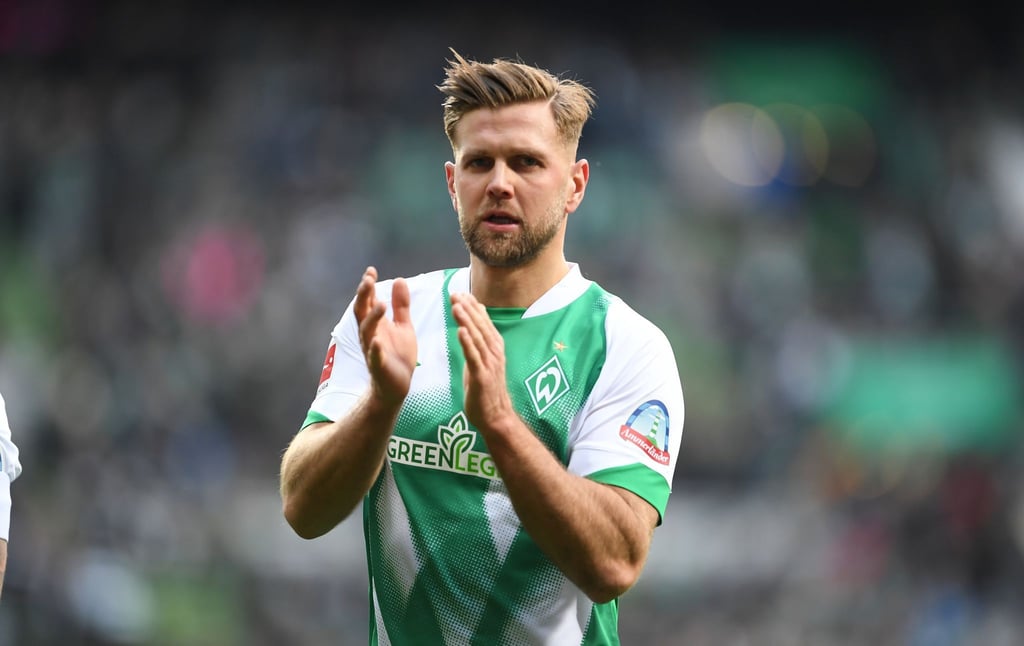 Bremens Niclas Füllkrug geht in die Halbzeit.