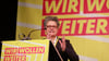 Lydia Hüskens, Sachsen-Anhalts Parteivorsitzende der FDP, spricht.