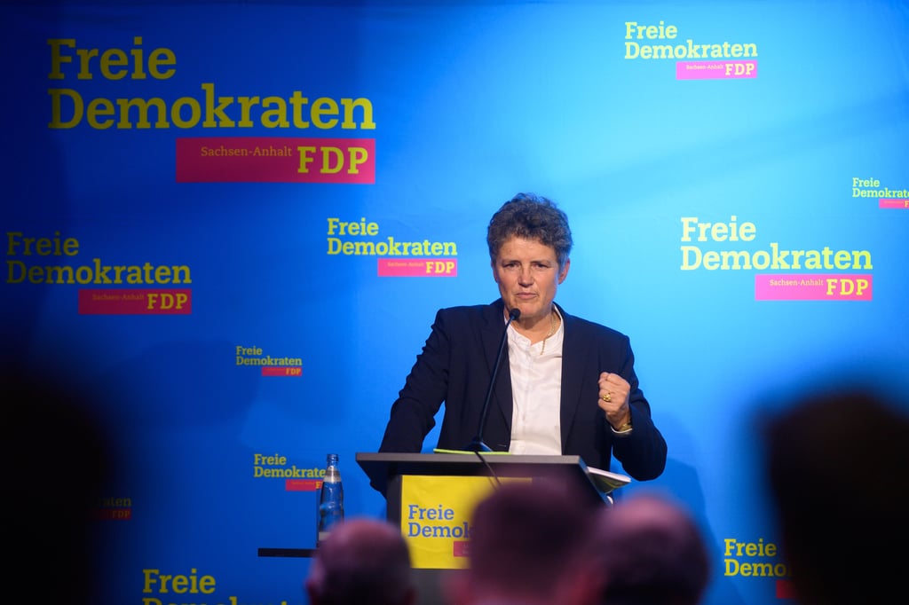 Sachsen-Anhalts FDP-Landesvorsitzende Lydia Hüskens.