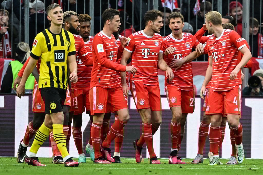 Die Bayern zeigten dem BVB die Grenzen auf.