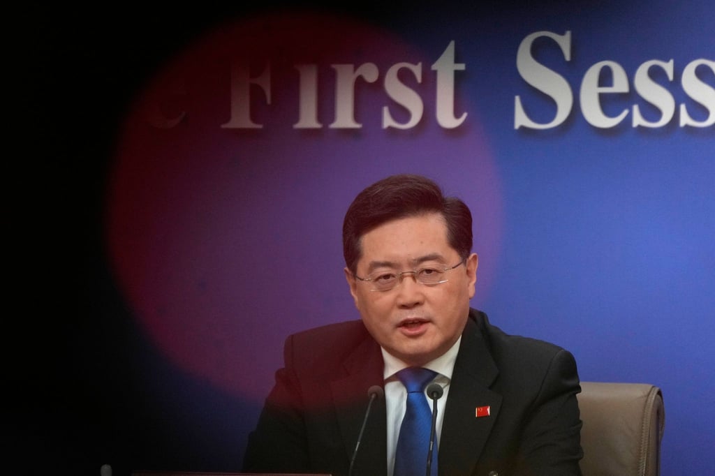 Der neue chinesische Außenminister Qin Gang.