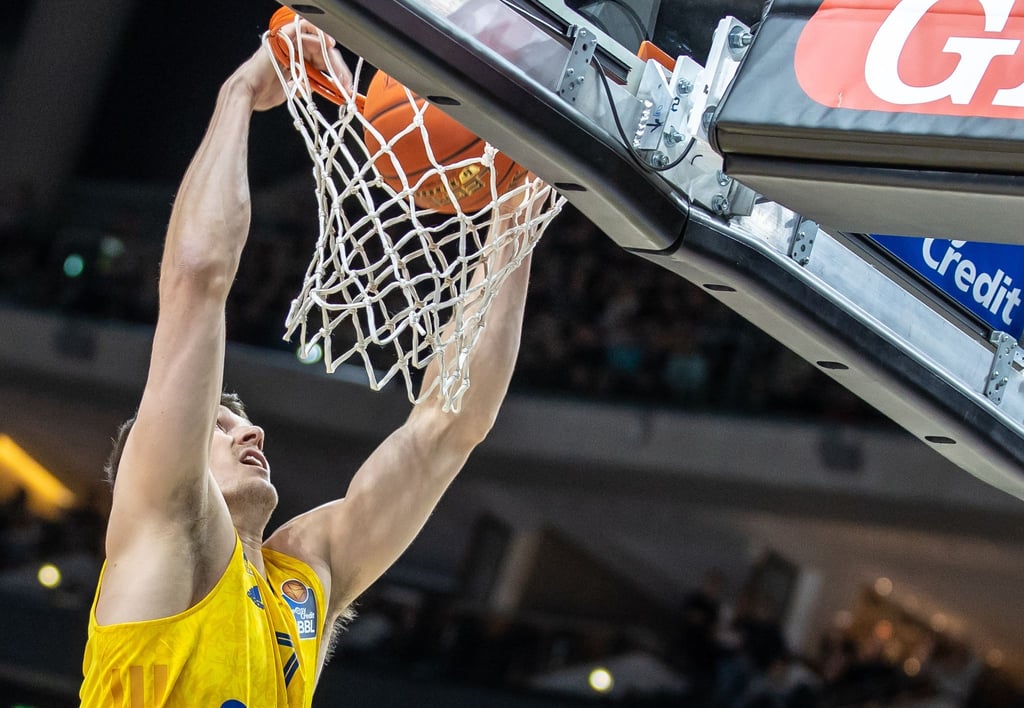 Albas Yanni Wetzell steuerte zum Sieg gegen die Fraport Skyliners 16 Punkte bei.