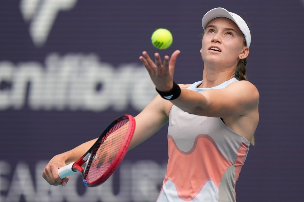 Velor das Finale von Miami: Elena Rybakina.