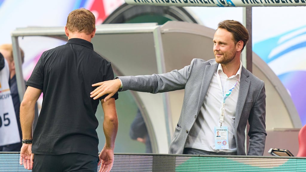 Gemeinsame Vergangenheit bei RB: Julian Nagelsmann und Chris Vivell.
