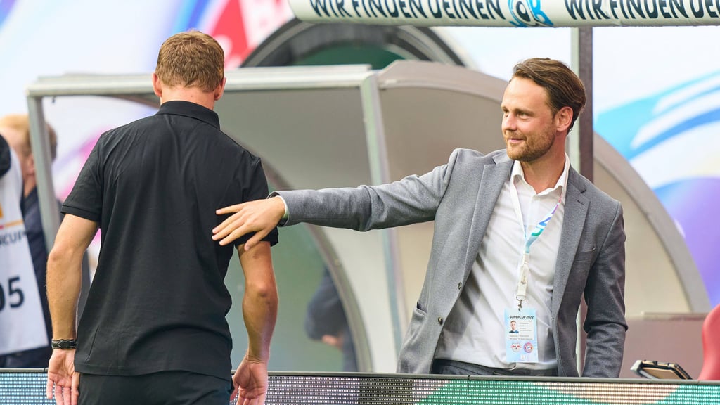 Gemeinsame Vergangenheit bei RB: Julian Nagelsmann und Chris Vivell.