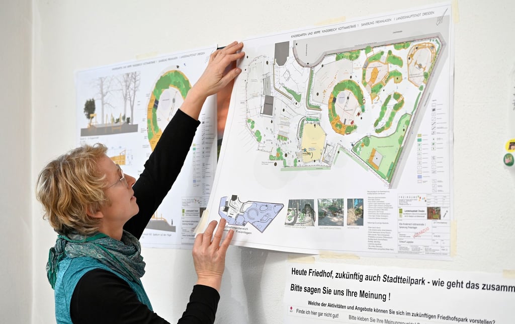 Gärten, Stadtplätze oder Spielräume: Landschaftsarchitektin Sigrid Böttcher-Steeb erstellt dafür die notwendigen Planungsunterlagen.