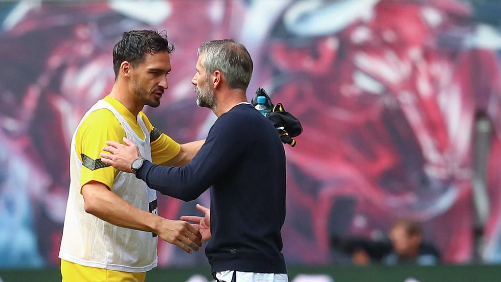 Schätzt die Qualitäten von Dortmunds Ersatzverteidiger Mats Hummelds: RB-Coach Marco Rose