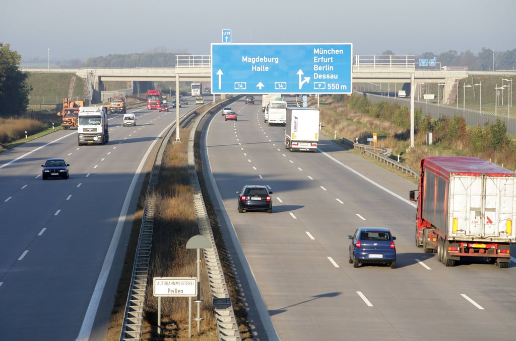 Die Polizei konnte den Mann in Höhe des Schkeuditzer Kreuzes stoppen.