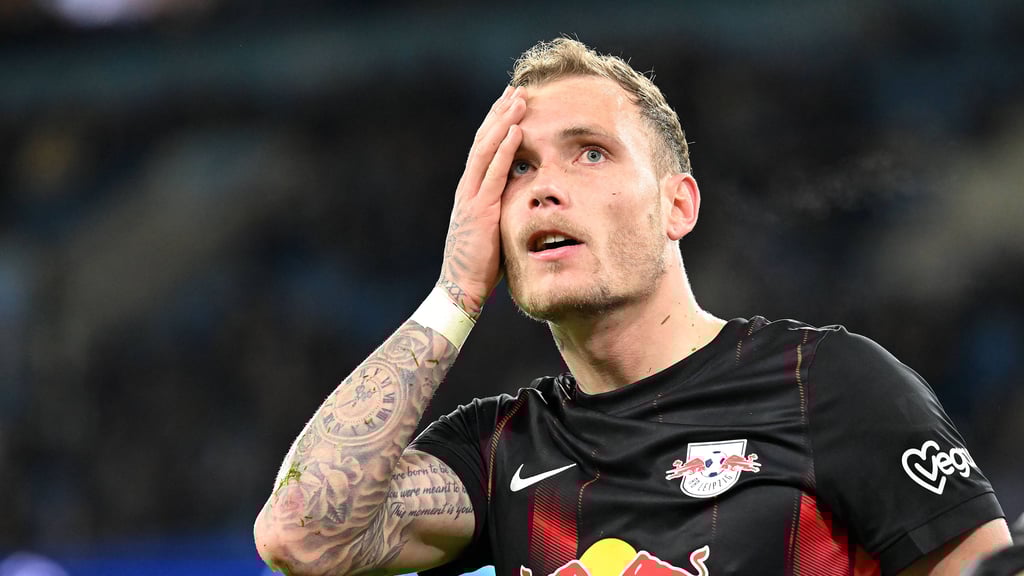 Was ist los? David Raum hatte bislang keine glückliche Saison bei RB Leipzig.