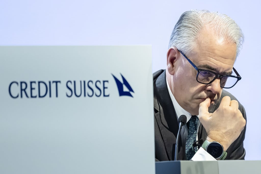 Credit-Suisse-CEO Ulrich Körner: „Der Zusammenbruch der Credit Suisse wäre für die Weltwirtschaft und für die Schweiz eine Katastrophe gewesen.“