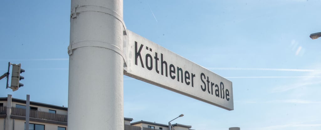 Auch in Libehna gibt es eine Köthener Straße - aber nicht mehr lange.
