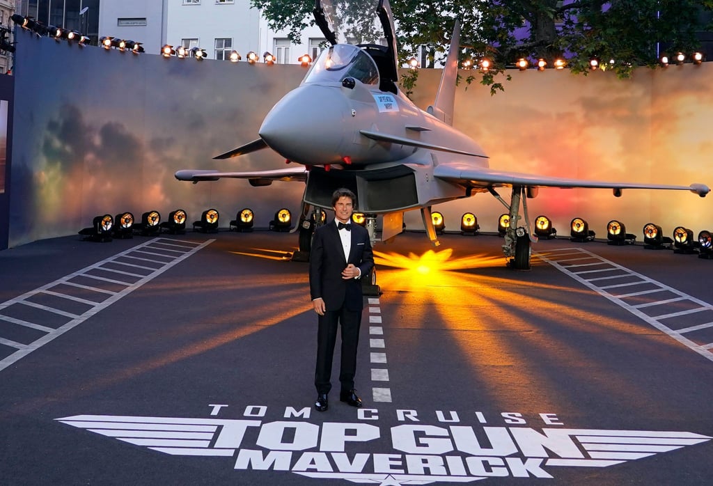 Schauspieler Tom Cruise bei der Premiere des Films „Top Gun: Maverick“.