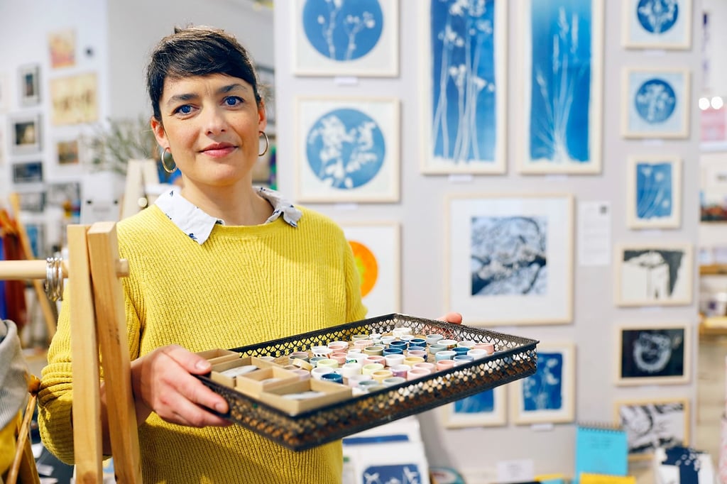 Künstlerin, Unternehmerin und bald auch Lehrerin: Nadine Podewski im „feingemacht“