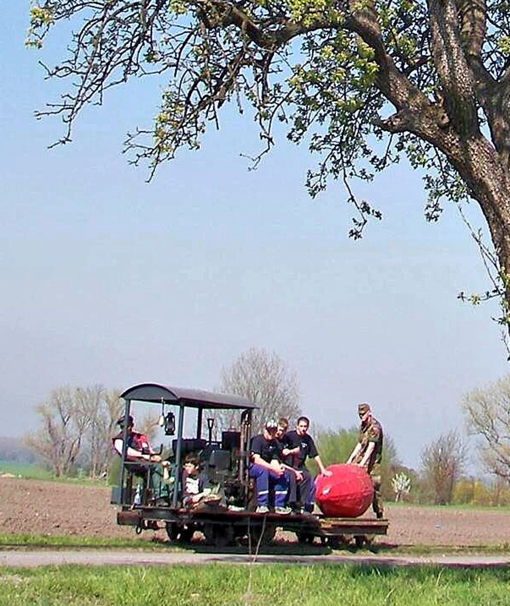 Die Schlanstedter Feldbahner starten am Ostermontag ab 10 Uhr in die neue Saison.