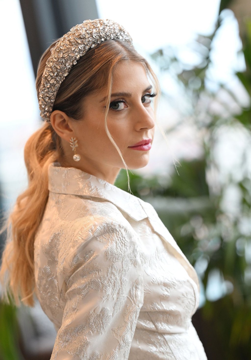 Die Influencerin und Moderatorin Cathy Hummels in München.