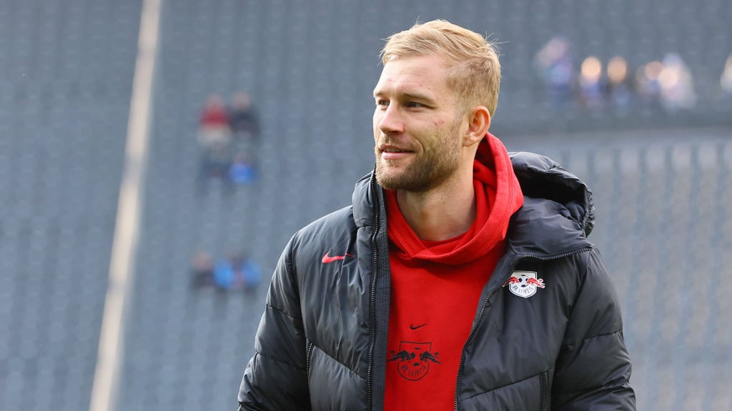 Besser nur Zuschauer: Konrad Laimer.