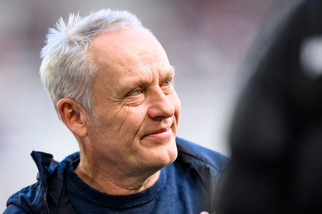 Der Cheftrainer des Fußball-Bundesligisten SC Freiburg: Christian Streich.