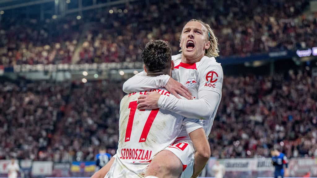 Traf im Hinspiel zum 1:0: RB-Spielmacher Emil Forsberg