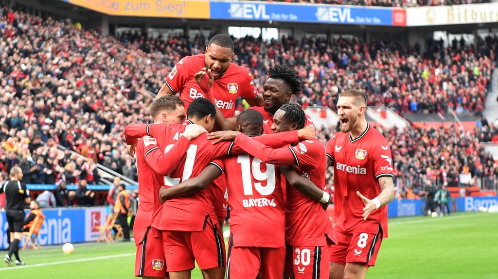 Bayer Leverkusen feierte einen Heimsieg gegen Eintracht Frankfurt.