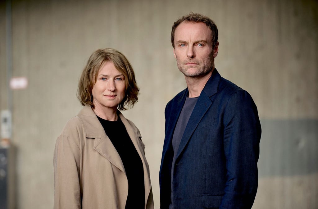Susanne Bonard (Corinna Harfouch) und Karow (Mark Waschke) als Ermittler in dem „Tatort: Nichts als die Wahrheit“.