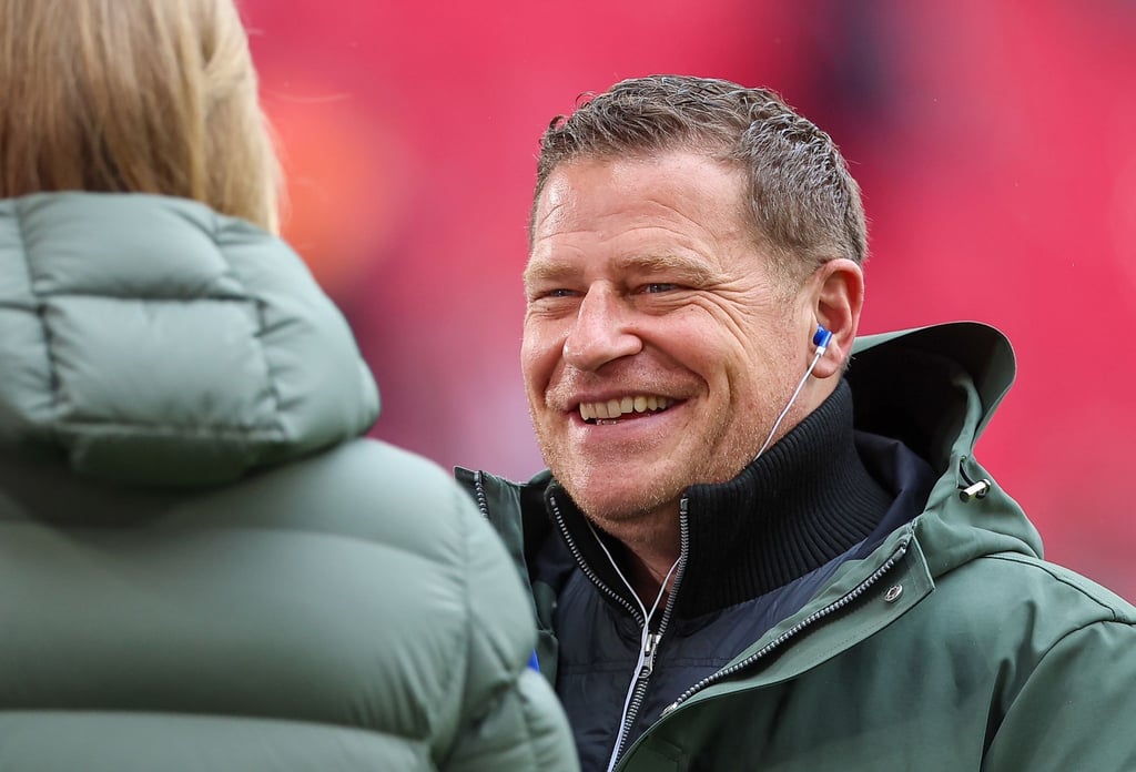 Leipzigs Sportdirektor Max Eberl beim Sky-Interview.