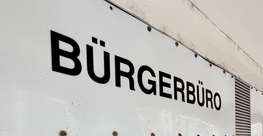 Geht Bürgerbüro auch mobil? Das fragen sich die Gemeinderäte der Gemeinde Gutenborn.