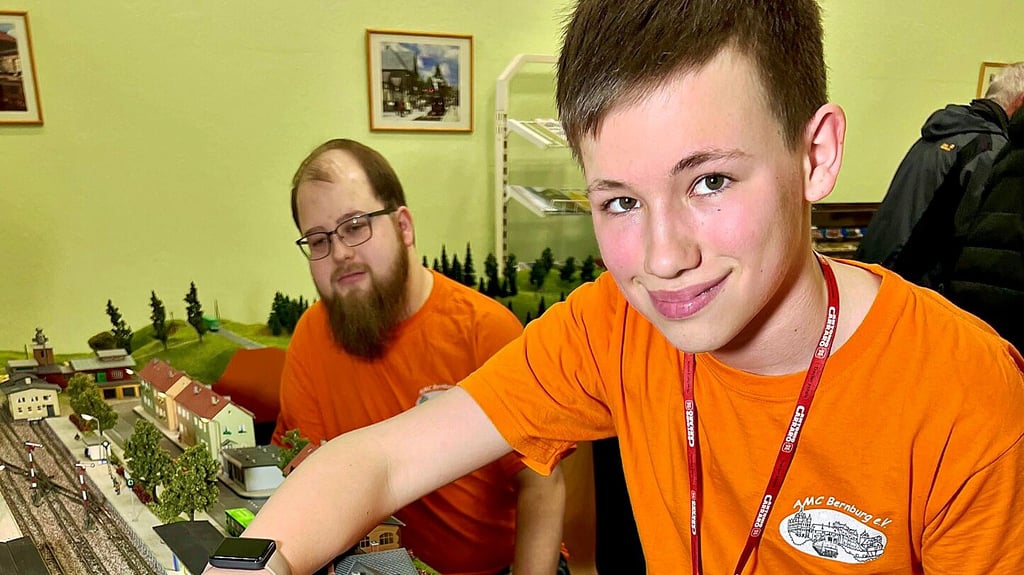 Marian Zingel aus Nienburg ist das jüngste Mitglied beim AMC Bernburg.