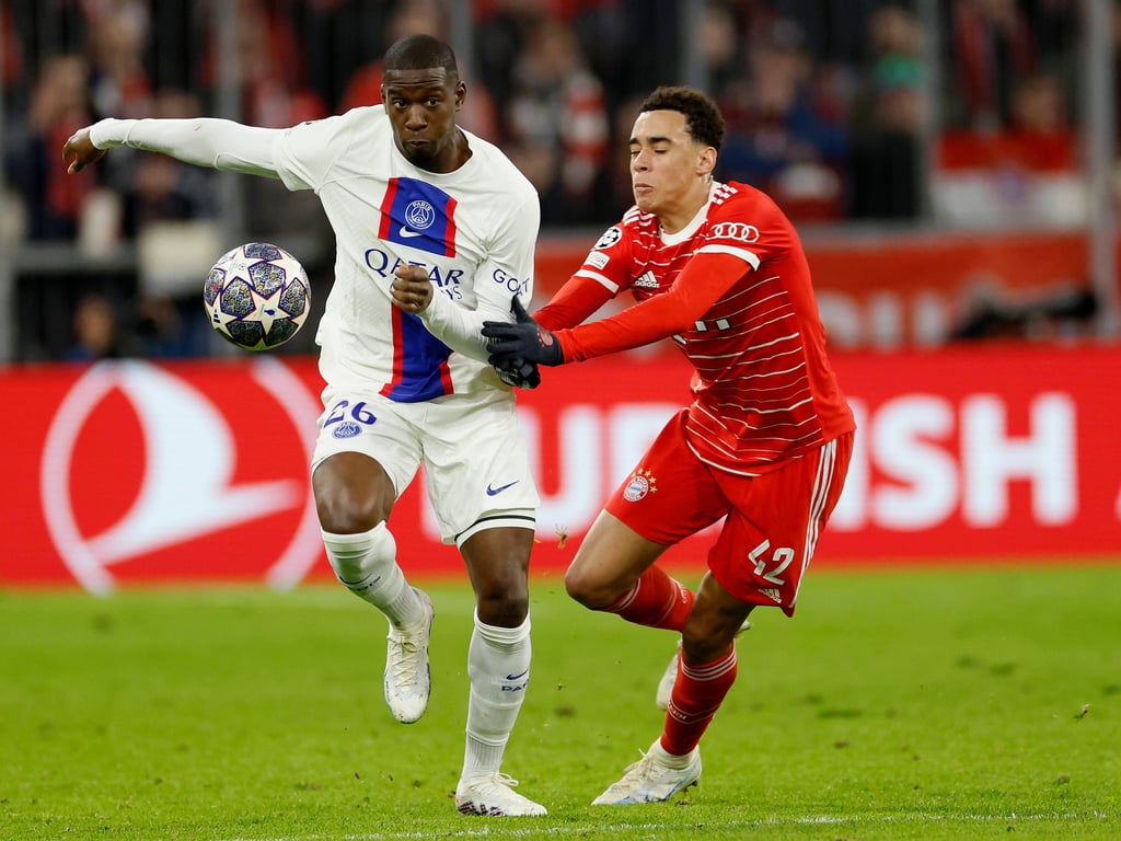 Nordi Mukiele kam gegen Bayern kurz zum Zug.