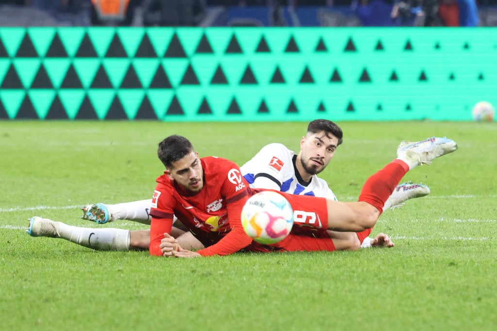 Andre Silva traf für RB nicht so oft wie gewünscht.