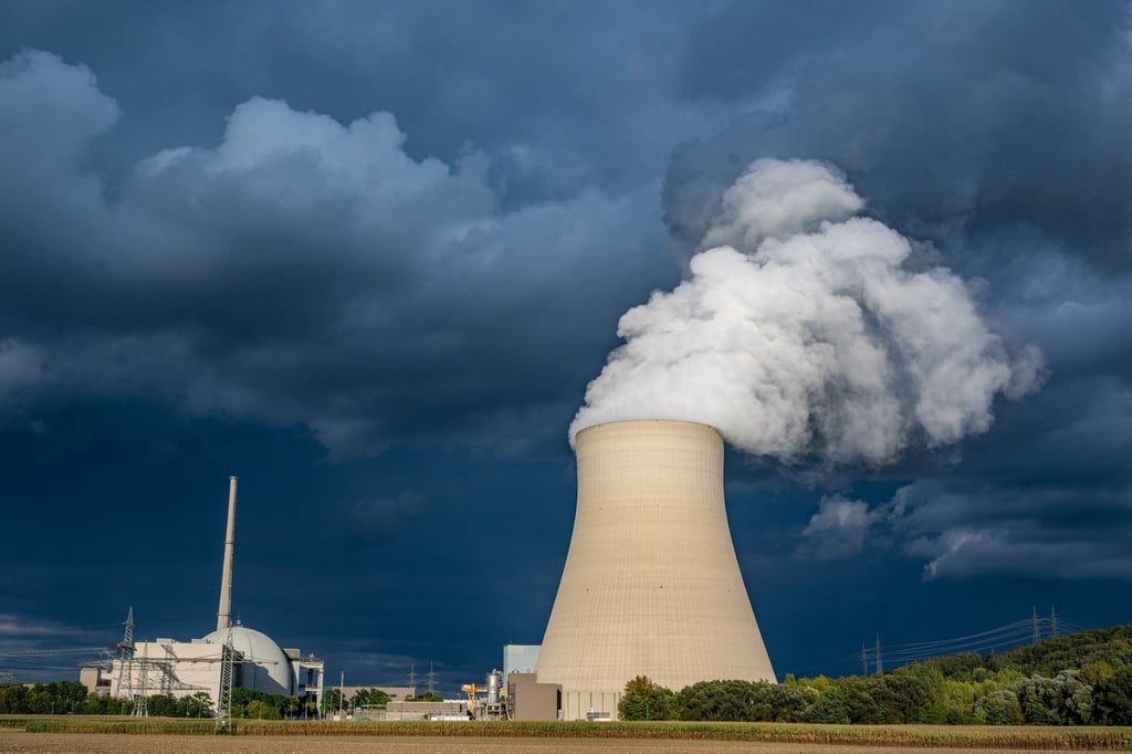 Das Atomkraftwerks Isar 2 im bayerischen Essenbach ist eines der letzten drei noch laufenden AKWs in Deutschland.