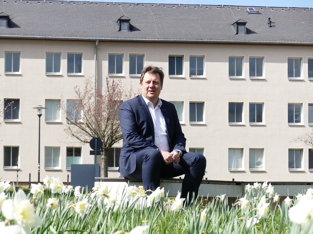 Markus Krabbes, Rektor der Hochschule Merseburg