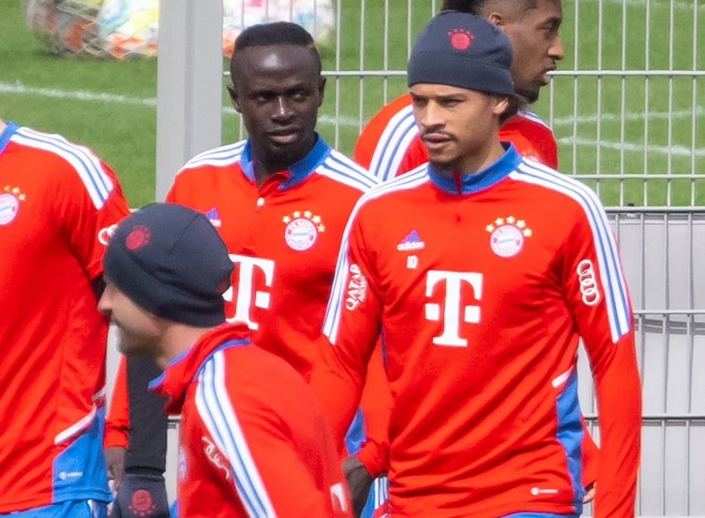 Nach der Niederlage gegen Manchester City waren Sadio Mané (l) und Leroy Sané (r) aneinander geraten.