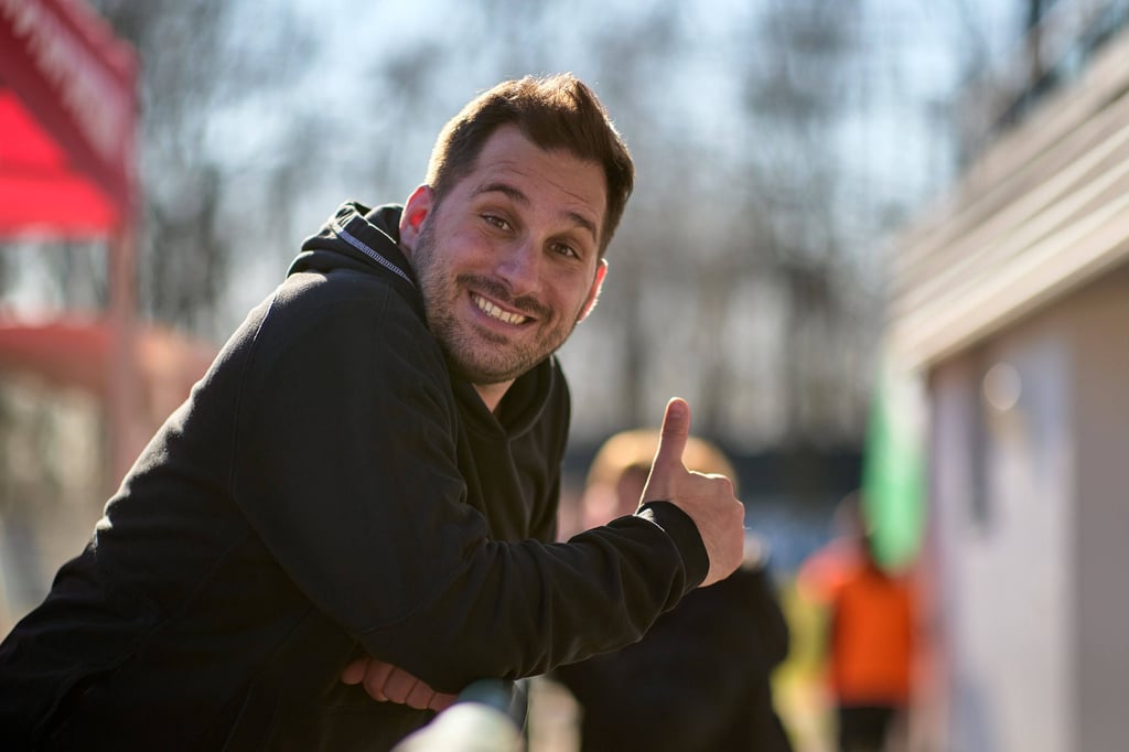 Saban Uzun kann mit RB das Double holen.