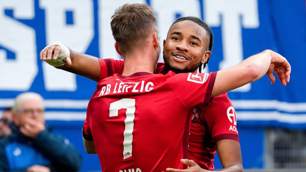 Wieder zusammen auf dem Platz: Dani Olmo und Christopher Nkunku.