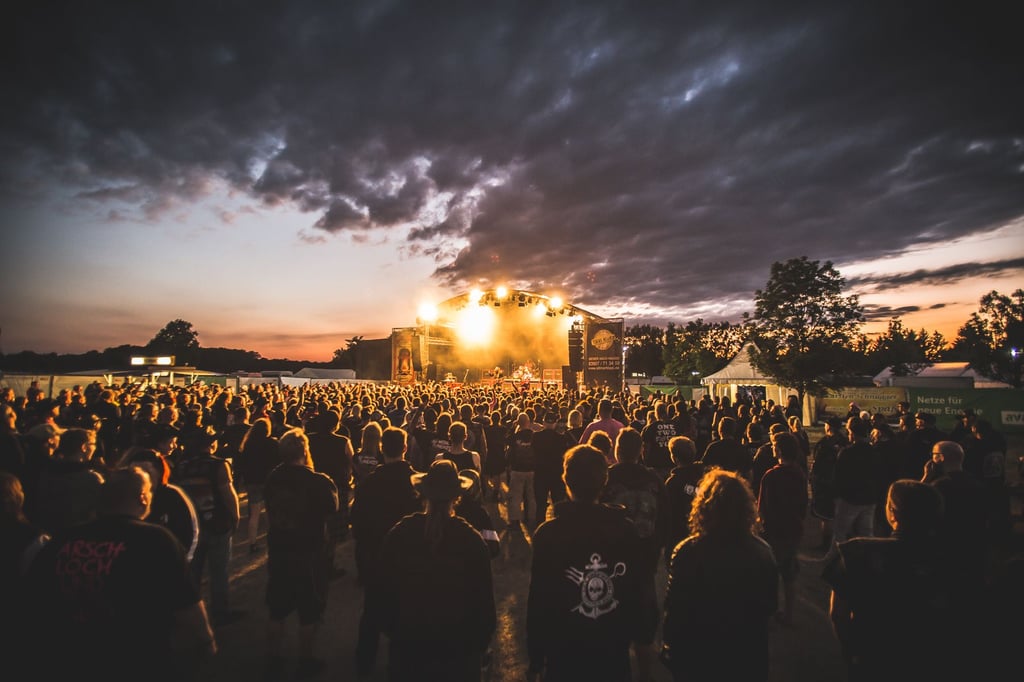 Die Atmosphäre beim Metal Frenzy Festival in Gardelegen ist stets eine ganz besondere.
