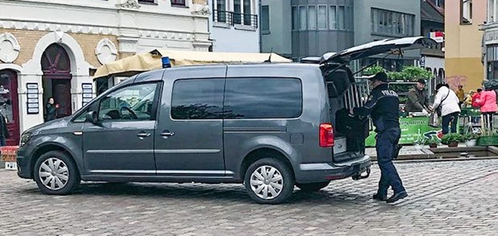 Auch das LKA wurde nach dem Raub hinzugezogen.  