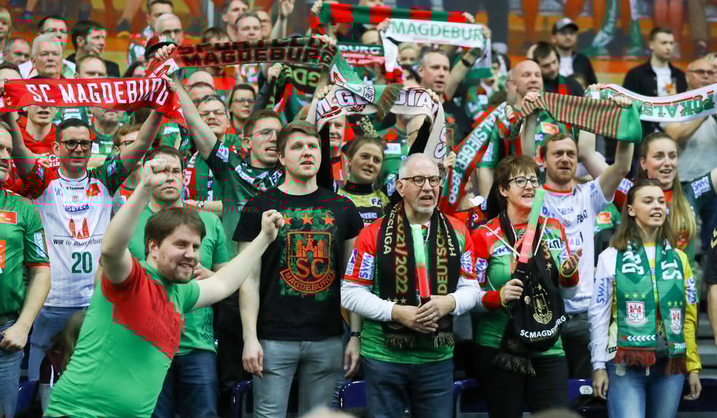 Die Fans des SC Magdeburg werden ihr Team auch in Köln lautstark unterstützen.