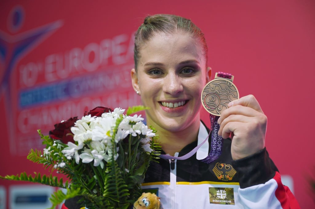 Holte bei der Turn-EM im türkischen Antalya Bronze am Stufenbarren: Elisabeth Seitz.