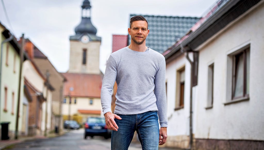 Geht seinem neuen Ehrenamt schwungvoll entgegen: Bürgermeister der Gemeinde An der Poststraße in spe, Christian Voigt.