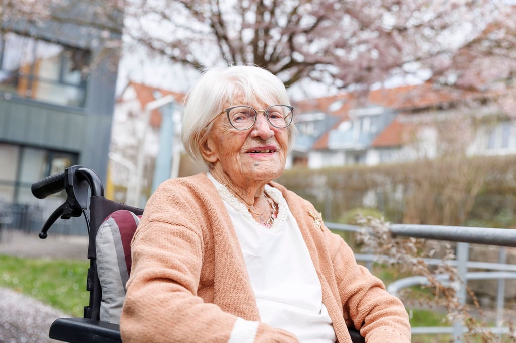 Charlotte Kretschmann ist mit 113 Jahren die älteste Frau in Baden-Württemberg.