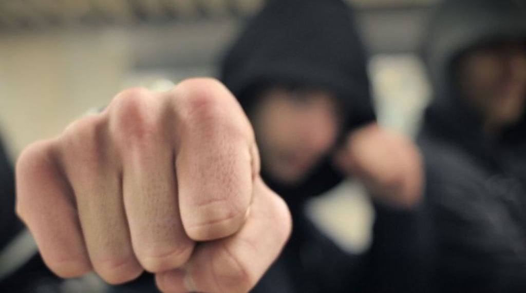 Ein Polizei-Einsatz in Magdeburg auf dem Max-Wille-Platz ist offenbar überraschend eskaliert. Grund war eine Gruppe, die sich bei einem Polizeieinsatz um die Beamten geschart hatte. Symbolbild: