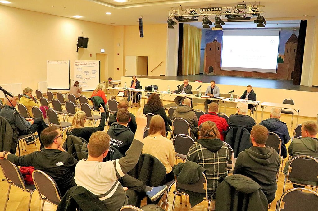Im Saal des Schützenhauses fand der Workshop statt