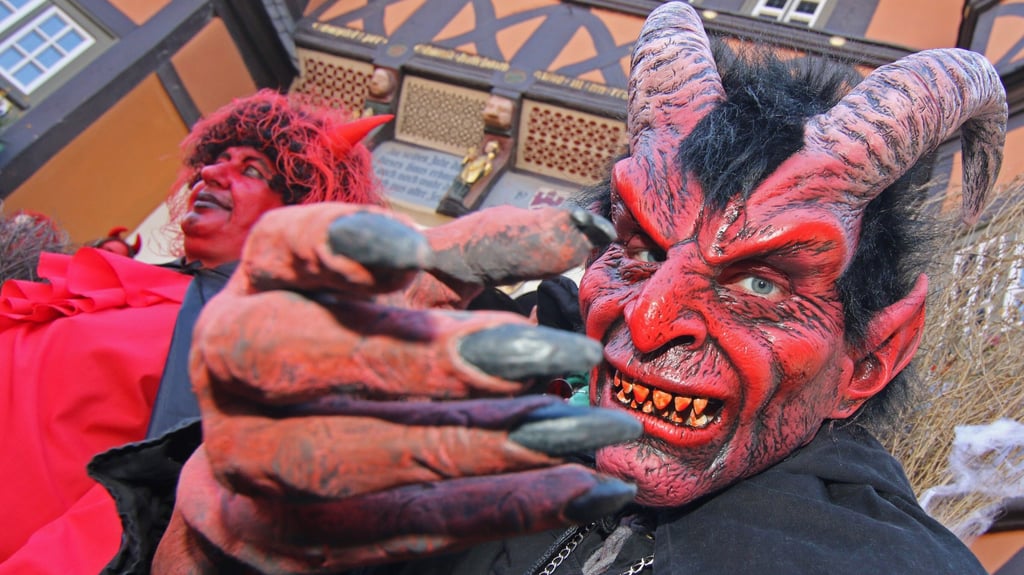 Hexen und Teufel bevölkern in der Walpurgisnacht wieder den Harz. 