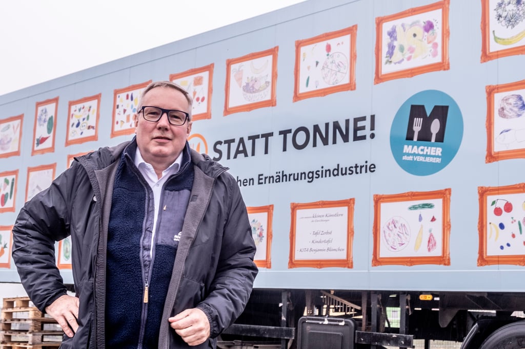 Lebensmittel retten statt wegzuwerfen - das ist der Grundgedanke der Tafeln. Andreas Steppuhn ist seit 2015 Landesvorsitzender in Sachsen-Anhalt.